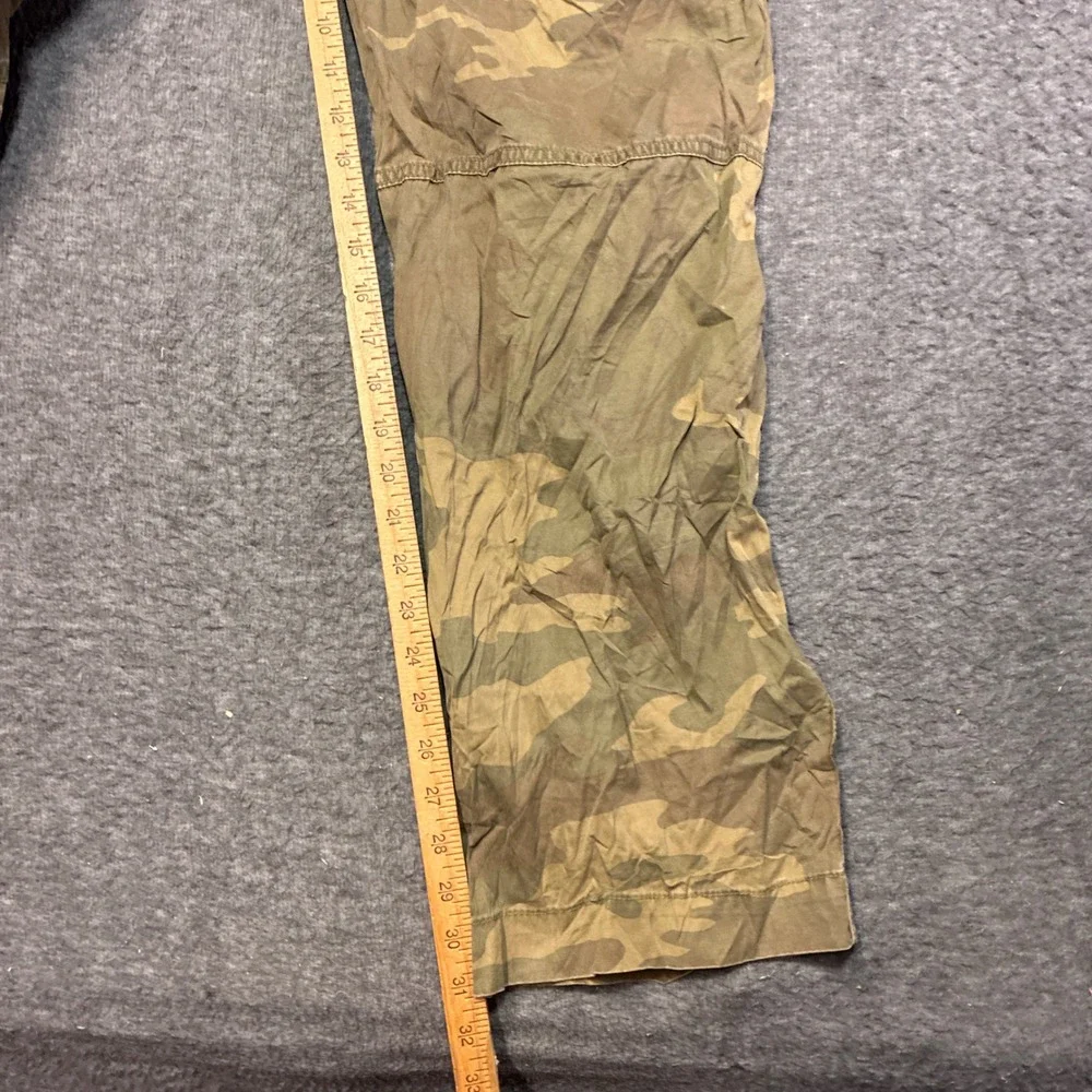 Vintage Gap Paratrooper Pants Mens 35x32 Camo 2009 Military Style Loose Straight - Picture 6 of 13
